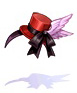 Costume Angel Mini Silk Hat