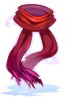 Costume Eremes Scarf (Red)